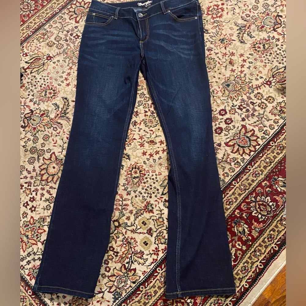 Wrangler women's bootcut jean 13/14, inseam 36